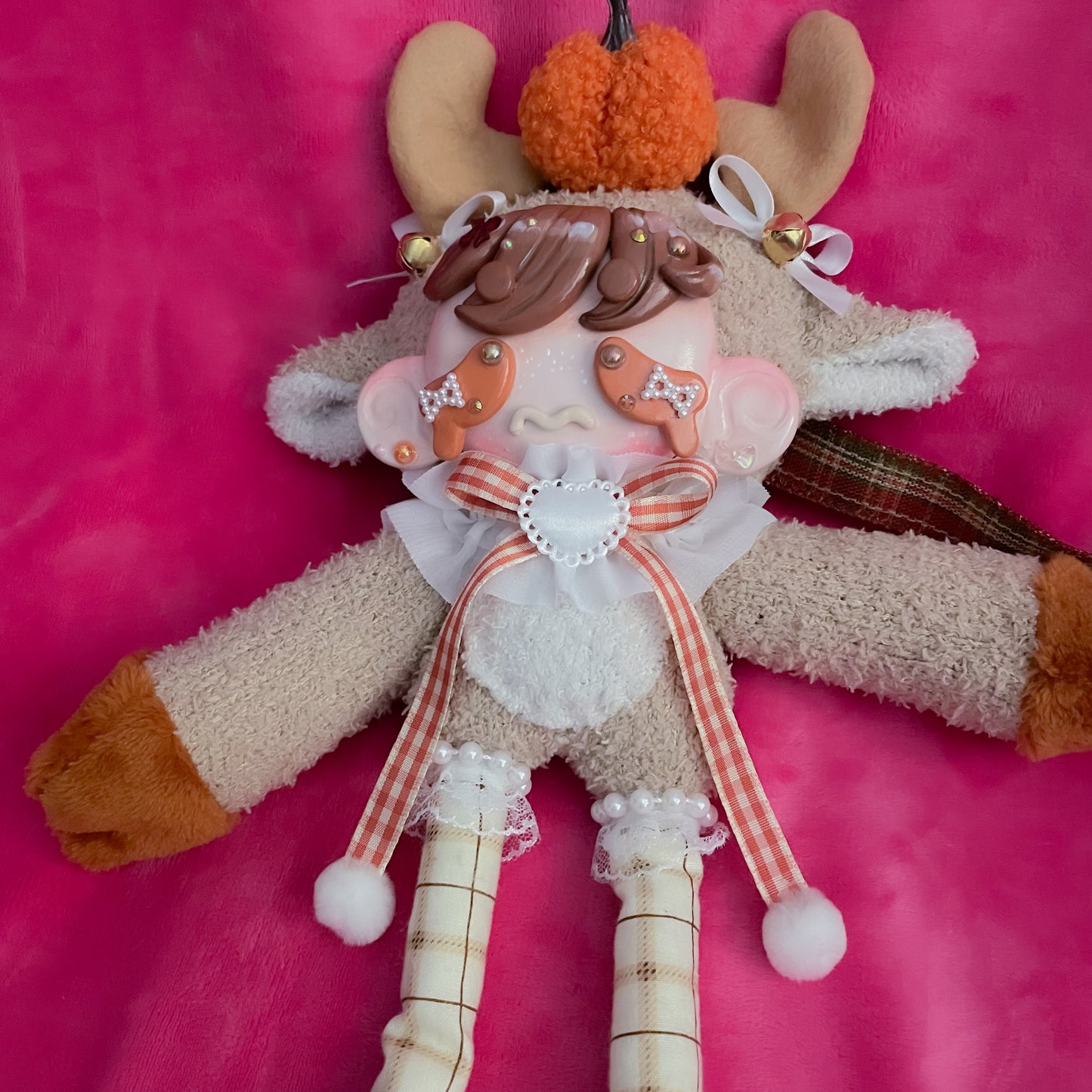 Fawn the Fall Deer Art Doll